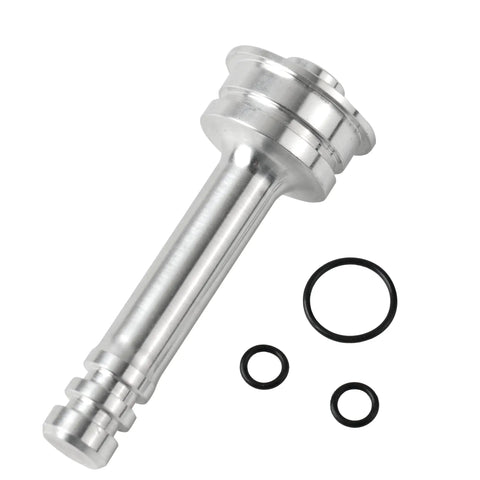 Badass Transmission Cooler Barbell For GM 6L80 6L80E 8L90 8L90E Thermo Switch Bypass Plug With Buna O Ring Heavy Duty Aluminum with o-rings.