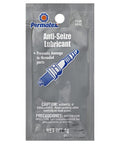 Permatex anti-seize lubricant pouch with blue spark plug illustration, 4 g