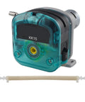 1 Pc L Type High Flow Peristaltic Pump 1140ml Min for Liquid Transfer Self Priming with 12V motor and attached tubing.