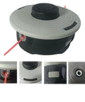 2 Pack AutoCut 27 2 25 2 Weed Eater Trimmer Head Replacement For FS Series Trimmers Bump Head 10mm x 1.0 LHF Bolt Adapter
