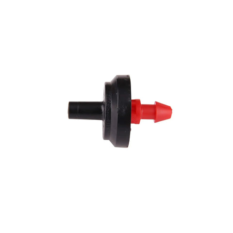 One Half GPH Pressure Compensating Drippers For Drip Irrigation Systems Keeps Water Flow Solid Despite Pressure Swings Easy Install