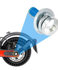 Heavy Duty Rear Wheel Bolts For Electric Scooters 1 Pair Stainless Steel Screws For M365 Replacement Pro Grade Fasteners