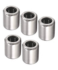 Five Pack 6x10x12mm Needle Roller Bearings With One Way Clutch Chrome Steel Rollers Built To Last Durable Drawn Cup With Plastic Cage