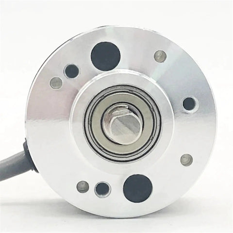 Rotary Encoder OVW2 Series Incremental Encoder With Pro Grade High Resolution 1024P 3600P 2500P 2048P 40PR Output For HES 10 2MHT And HES 20 2MHC 2MD 2MC 2M In Industrial Motion Control front view