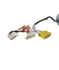 Top Tier Replacement Auger Feed Motor For Pellet Stoves And Wood Inserts 2.4 Rpm 120 Volt AC wiring harness with connectors.