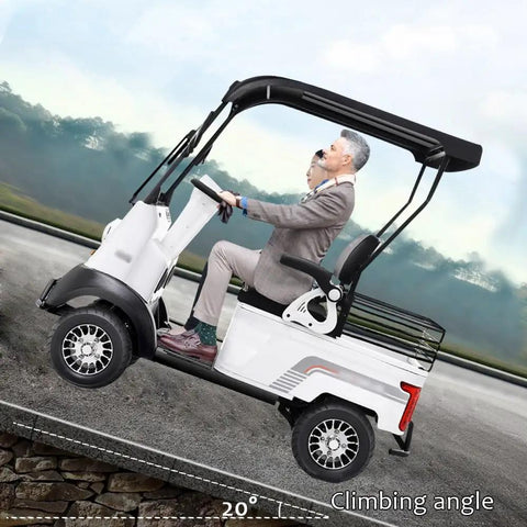 Electric Mobility Scooter For Adults Packing 800W Brushless Power And 12Mph City Speed with adjustable seat on a 20 degree incline.