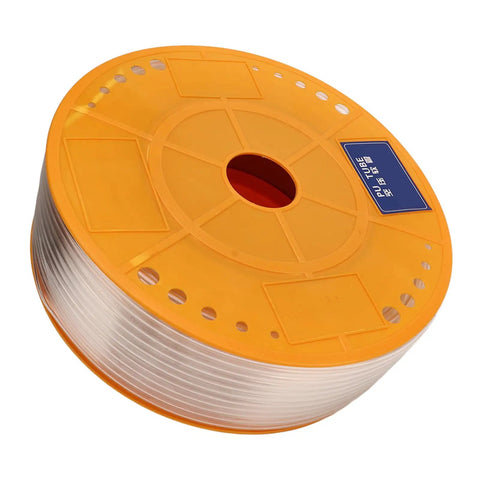 PU Air Hose For Pneumatic Tools And Compressors 4mm OD 2.5mm ID 656.17ft Long Flexible Plastic Tubing on reel