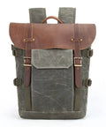 Canvas DSLR Video Backpack With Waterproof Outdoor Design, Shock Resistant Shell, Soft Padded Lining, Army Green