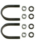 1310 Series Chromoly U-Bolt Kit For 1210 1310 1330 Universal Joints, Heavy Duty U-Bolt Set Replaces Spicer 2-94-28X And World American 2-94-28XR, Fits Axle Yokes And U-Joint Applications. 1.416 in chromoly U-bolt kit with nuts and washers