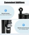 Beefy 12V Linear Actuator For Car Lifts And Warehouse Gear, featuring round corners and reinforcement screws detail.
