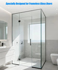 Top Bracket Frameless Shower Door Rollers For Smooth As Butter Sliding Glass Track Replacement along with glass shower door installation.