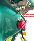 12 Pack Engine On Off Kill Switch For Champion Predator Firman Honda And Clones GX160 GX200 GX240 GX270 GX340 GX390 Replacement Parts, red switch on engine fan cover