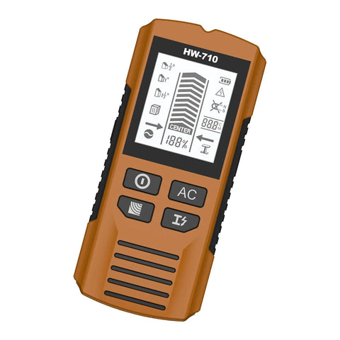 Multifunction Wall Scanners Studs Finders for Homes, Yellow displaying a digital interface for accurate measurements.