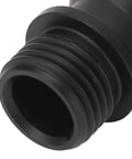 Close-up of Diving Regulator Adapter For Second Stage Connector With 110 Degree Swivel Hose showcasing threaded end for secure fit.