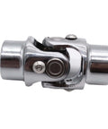 Smooth Single Shaft Universal Joint Made From Premium Stainless Steel For Heavy Duty Car Steering, 3/4 inch ends