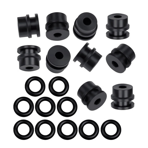 Fusion AP spray gun seal kit with black seals and O-rings