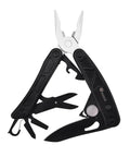 All In One Pliers And 12 In 1 Multitool With Dual LED Lights Stainless Steel Spring Loaded Pliers Scissors Screwdrivers Bottle Opener