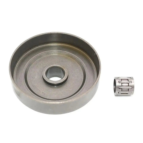 Heavy Duty Clutch Drum Spur Sprocket For Husqvarna 260T 270WES 281WES Chainsaw Parts with bearing visible.
