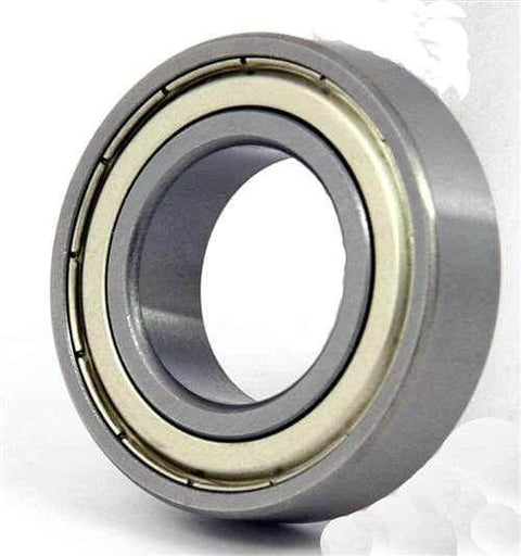 Close-up of 6212ZZ Bearing 60x110x22 Shielded Ball Bearing with metal shields for dust protection.