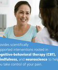 Tackle Chronic Pain With This CBT And Mindfulness Workbook: Simple Brain-Reset Techniques To Cut Pain, Boost Mood, And Reclaim Your Daily Life With Practical, No-Nonsense Exercises For Real World Pain Relief, Steady Progress, And Less Stress. workbook cover