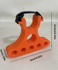 Two Pack Bicycle Maintenance Handlebar Clip On Stand Mount Bracket for Road and Mountain Bikes, orange, with adjustable straps