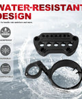 Speedometer Relocation Bracket For Sportster XL 883 And XL 1200 Models water-resistant black aluminum set