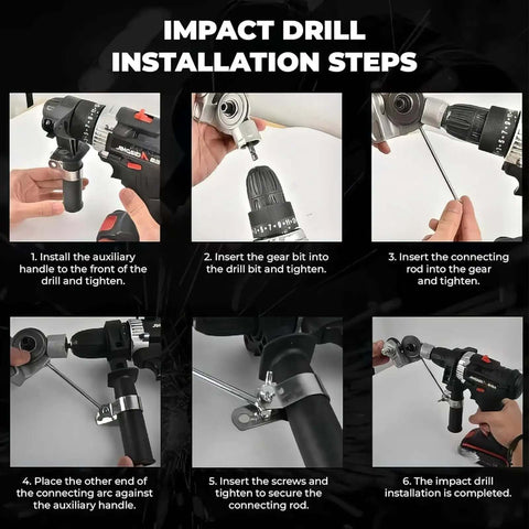 Step-by-step guide for installing Drill Nibbler Attachment For Sheet Metal Cutting Turn Your Drill Into A Pro Grade High Hardness Plate Cutter