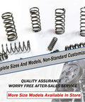 Heavy 50Pcs Micro Compression Springs Kit For Steel Repair Projects With Solid Wire And Durable Lengths Perfect For Molds To Keep Things Tight, assorted springs