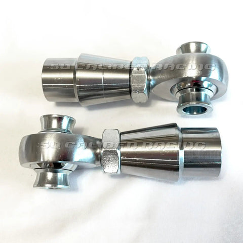 3/4 Inch Chromoly Heim Joint Kit 8 Piece Heavy Duty Suspension Assembly for UTV Rock Crawlers showing two chromoly rod ends.