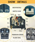 Detailed view of internal components of 50 Amp 2 Pole Molded Case Circuit Breaker Plug In Type For OEM Load Centers 10kA 120 240 Volt