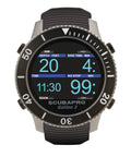 G3 Wrist Scuba Dive Computer With Bluetooth And Watch Style Color Display showing depth and time data