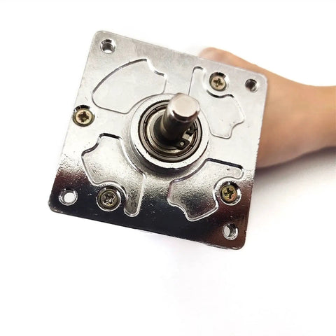 775 DC Gear Motor with Hella 80kg.cm Torque and Smooth 5 to 500Rpm Control, 12V 24V Compatible, compact motor gearbox close-up.