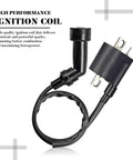 High-performance ignition coil from Ignition CDI Box Kit With Spark Plug Starter Solenoid Relay Plug And Play For Arctic Cat Quad