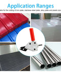 Metal Nibbler Drill Attachment For Sheet Metal Cutting Turn Your Drill Into An Electric Shear, cutting sheets and pipes