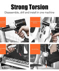 Top Rated Brilluxa Cordless Impact Wrench Kit, 21V Brushless Electric Ratchet for tire installation and removal.