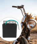 Indy Golf Cart Voltage Regulator Rectifier Replacement with black housing on a sunny background