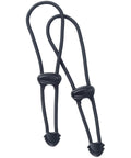 Hydros Accessory Bungee Set Large For Secure Dive Lights And Hose Routing On Hydros Pro X BCDs, Easy Install, Black color