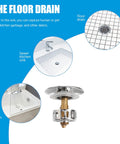 Copper Bathtub up Waste Plug with Slotted Round Brass Drain in sink, showcasing its slotted design and installation versatility.