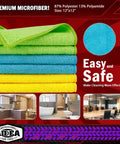 Must Have Everyday All Purpose Microfiber Cleaning Cloths 20 Pack for Cars SUVs Home Kitchen Windows and Workshop product image.