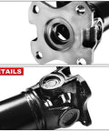Heavy Duty Rear Driveshaft Support Carrier Bracket Fits Ford F150 2009 2014 detailed view of connection joints and plate.