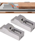 Heavy Duty Generic Side Clamp Vise 2 Pack Low Profile Design With Solid S136H Die Steel Construction for CNC milling and precision jobs.