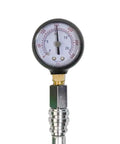 1.5 Inch Regulator Intermediate Pressure Gauge For Scuba Diving, 300 PSI Capacity, showing clear dial and metal connector