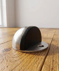 2 Pack No Drill Door Stopper, Stainless Steel Floor Door Stop, Anti Collision Bumper, Corrosion Resistant Hemispherical Door Stop