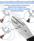 Rotor Truing Fork For Bicycle Disc Brake Rotor Alignment 2 Pack With 42mm Large Adjustment And 15mm Small Adjustment Burr Free Edges