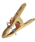 Premium 500 Amp Brass Welding Ground Clamp With A-Shape Grip And Reliability For Auto Shops And Oil Rig Jobs. Solid design.