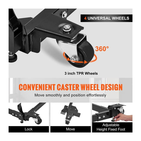 Rock Solid Heavy Duty Washing Machine Stand And Refrigerator Roller Base 1500 Lb Capacity with 3 inch TPR caster wheels.