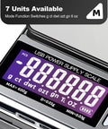 Ultra Portable Digital Coin Scale With Six Hundred Gram Capacity And Zero Point Zero One Gram Precision Seven Units And Three Charging Interfaces
