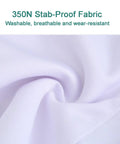 Close-up of 350N stab-proof fabric used in StabProof 350N Fencing Pants For Foil Epee Saber Training Unisex Classic Fencing Knickers