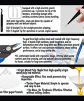 52 Pcs Resin 3D Printing Tool Kit With 304 Stainless Steel Filter Funnel, tweezers, nippers, paper funnel, and resin cleaning tools