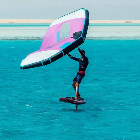 Inflatable Surf Wing With Clear View Window Design For Safe, Smooth Rides, Durable Dope Foil Wing Surfing Kite on water
